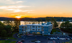 Drone Photo of Sunset