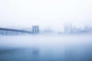 Bridge in the fog