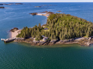 Dogfish Island Aerial Photo